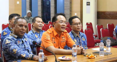 Sekretaris Badan Penanggulangan Bencana Daerah (BPBD) Kabupaten Sanggau, Budi Darmawan, S.TP, MM